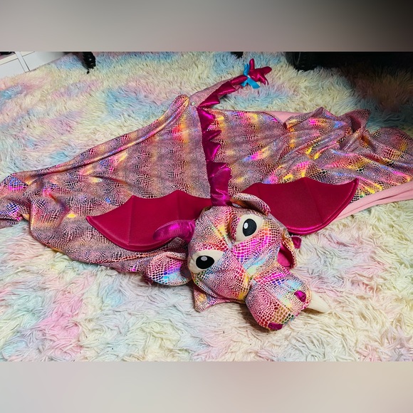 dream play imagine Costumes Girls Pink Dragon Costume Cape Poshmark